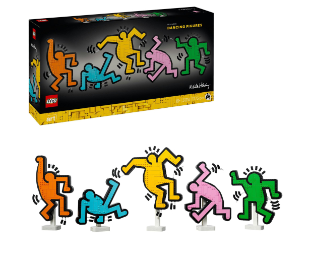 LEGO Art 31216 Keith Haring - tańczące postacie - 1335448 - zdjęcie 9